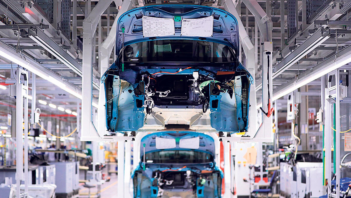 מפעל של רכב פולקסווגן ב גרמניה