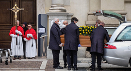 הלוויה איטליה קורונה וירוס 3