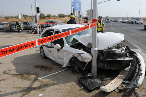 תאונת דרכים, צילום: ישראל יוסף