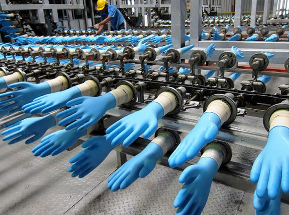 כפפות חד פעמיות קורונה מפעל Top Gloves מלזיה