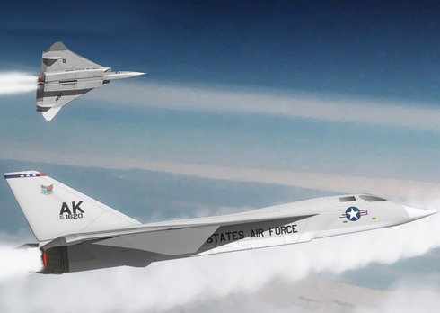 XF108, מטוס קרב רב עוצמה שפיתוחו בוטל, צילום:Anynobody (CC BY-SA 3.0
