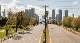 קורונה כבישים ריקים תל אביב סגר עוצר 9.4.20