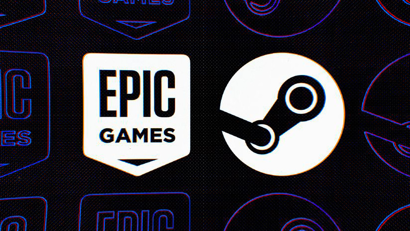 חנויות גיימינג מקוונות סטים נגד אפיק גיימס Steam  Epic Games