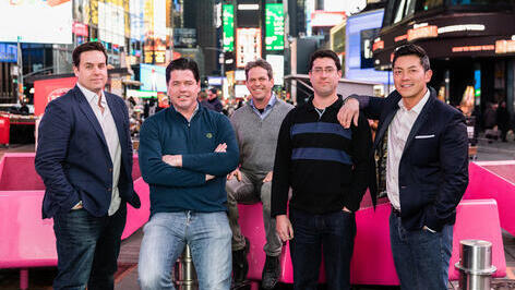 הנהלת Vast Data ווסט דאטה מימין אייברי פאם רנן חלק שחר פינבליט מייקל ווינג ו ג'ף דנוורת