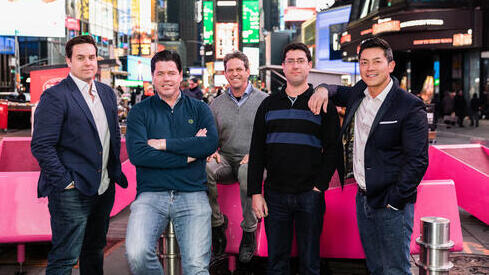 הנהלת Vast Data ווסט דאטה מימין אייברי פאם רנן חלק שחר פינבליט מייקל ווינג ו ג'ף דנוורת