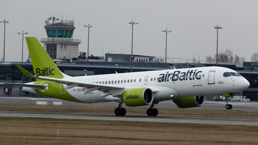 מטוס אייר בלטיק חברת תעופה לטביה
