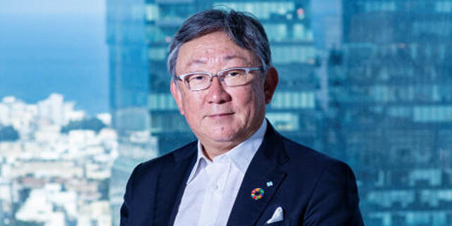 סגן נשיא סומימוטו טושיקזו נאמבו