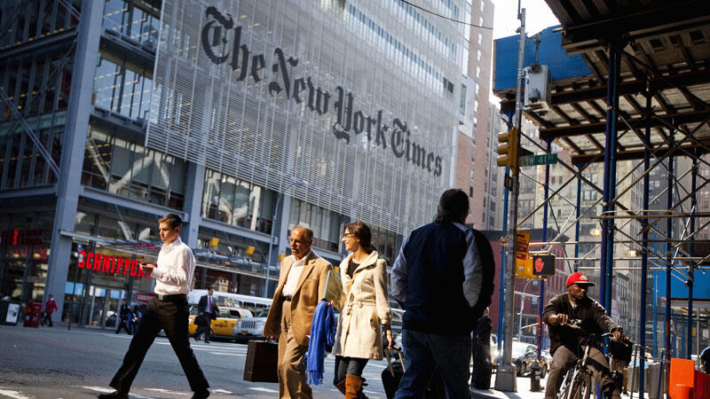 ניו יורק טיימס מערכת עיתון 1