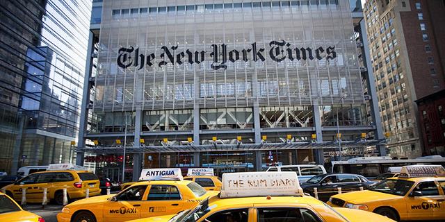 ניו יורק טיימס עיתון מערכת מונית מוניות