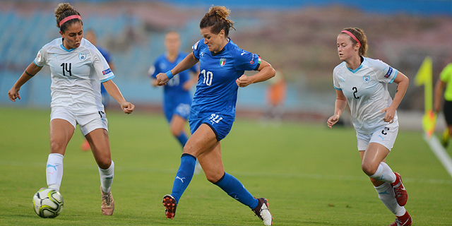 כדורגל נשים נבחרת ישראל נגד נבחרת איטליה