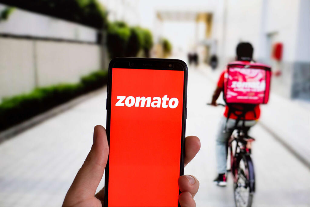 זומאטו Zomato שירות משלוחי מזון הודי