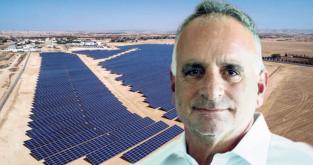 חן מלמד מנכ"ל משקי אנרגיה שדות סולאריים ב כפר טראבין אל סאנע ב נגב