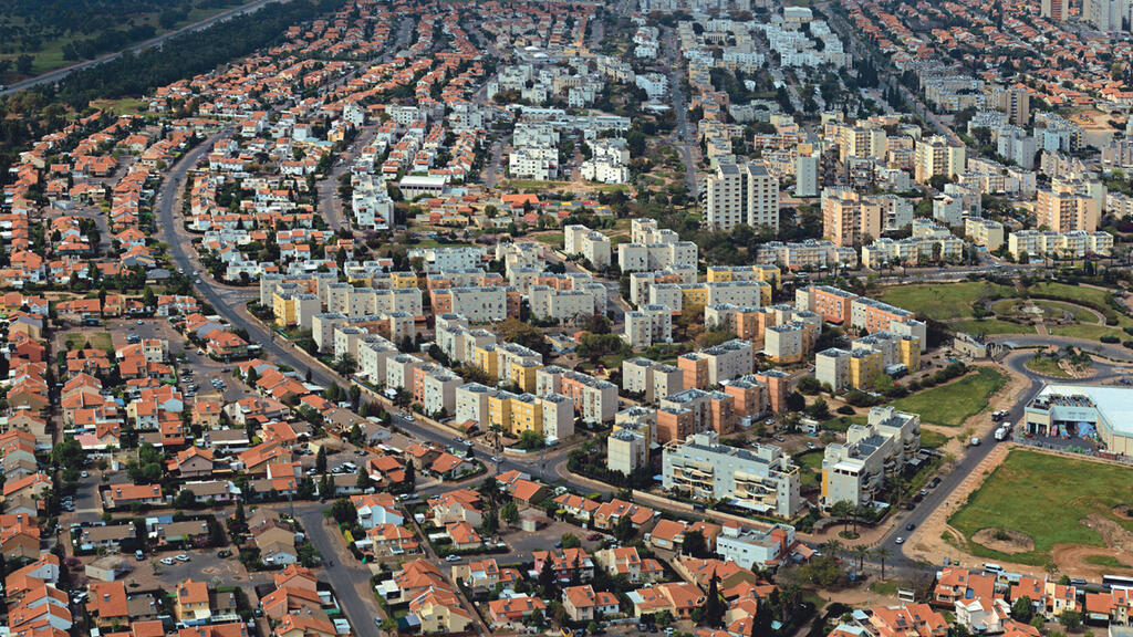 קרית גת קריית גת מבט מלמעלה