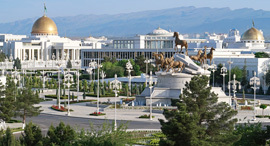 אשגבאט Ashgabat בירת טורקמניסטן