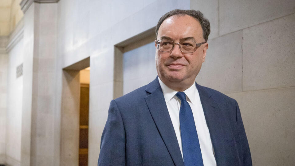 אנדרו ביילי נגיד הבנק המרכזי של אנגליה בריטניה