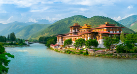 פוטו אתרי אונסקו 2020 בהוטן Punakha Dzong