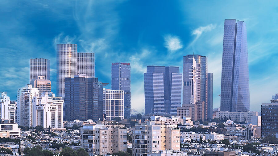 קו רקיע מרכז תל אביב Tel Aviv Business Center