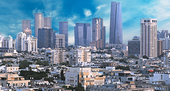 קו רקיע מרכז תל אביב Tel Aviv Business Center