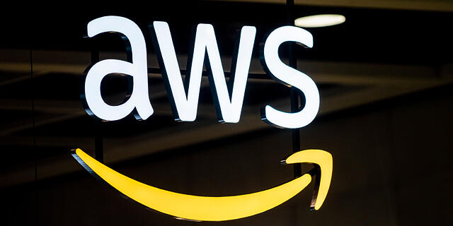 Amazon Web Services AWS logo שירות האינטרנט של אמזון