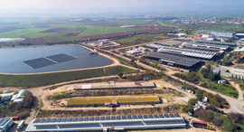 לוחות סולאריים של נופר אנרגיה בקיבוץ יזרעאל