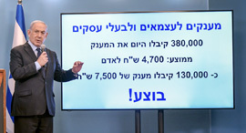 ראש הממשלה בנימין נתניהו מציג תוכנית מענקים