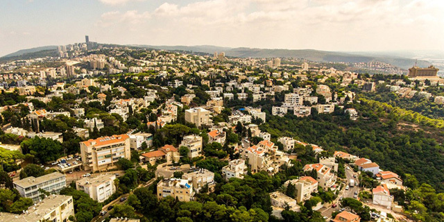 חיפה צילום מרחוק זירת הנדלן