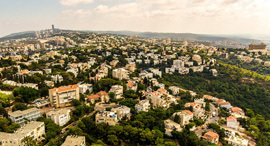 חיפה צילום מרחוק זירת הנדלן