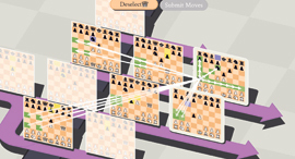 פנאי מתוך 5D Chess משחק מחשב שח מט