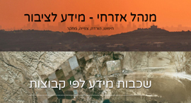אתר המנהל האזרחי ליהודה ושומרון בעברית בלבד
