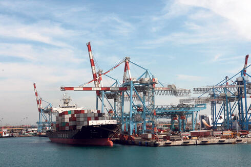 Ashdod port. 