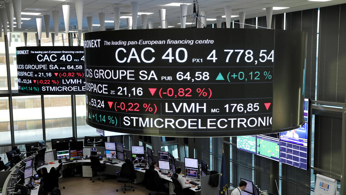 בורסה פריז יורונקסט לה דיפנס CAC 40 קאק 40 