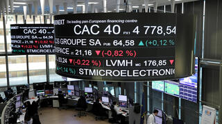 בורסה פריז יורונקסט לה דיפנס CAC 40 קאק 40 