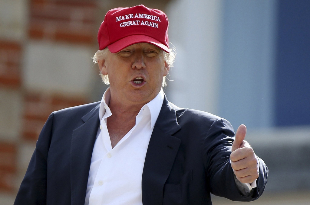 דונלד טראמפ כובע מסע בחירות