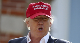 דונלד טראמפ כובע מסע בחירות