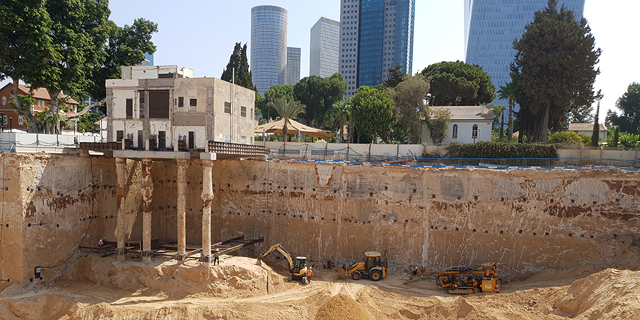 פרוייקט יונייטד שרונה בנייה ב מתחם שרונה תל אביב