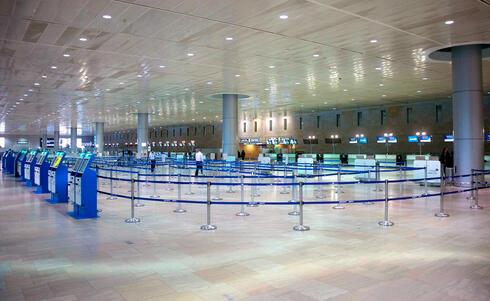 Empty airport. 