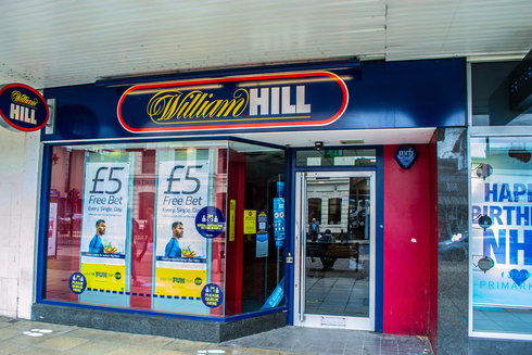 עמדת הימורים של וויליאם היל בבריטניה, צילום: שאטרסטוק