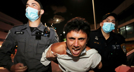 הפגנה הפגנות תל אביב מעצר משטרה מפגינים 