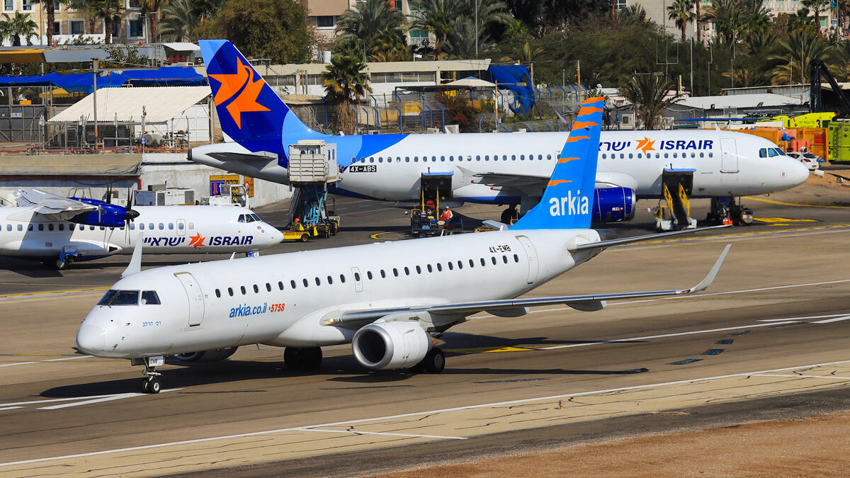 ארקיע ישראייר שדה תעופה אילת  פברואר 2019