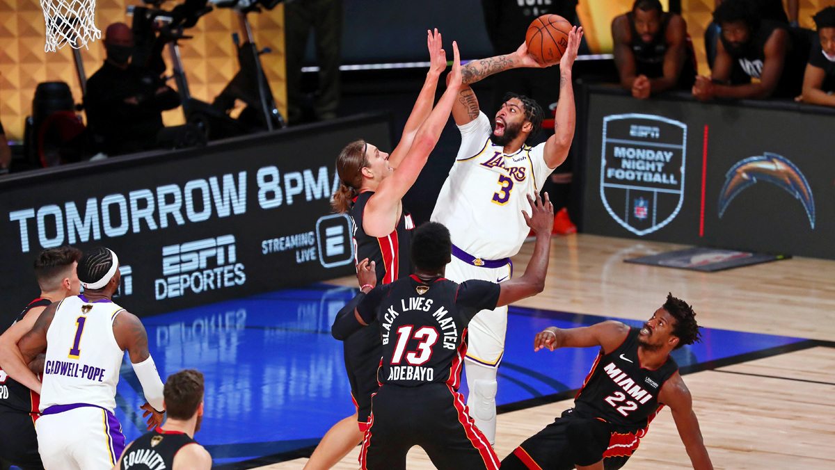 לוס אנג'לס לייקרס אלופת ה-NBA עונת 2019/20 פלורידה 12.10.20