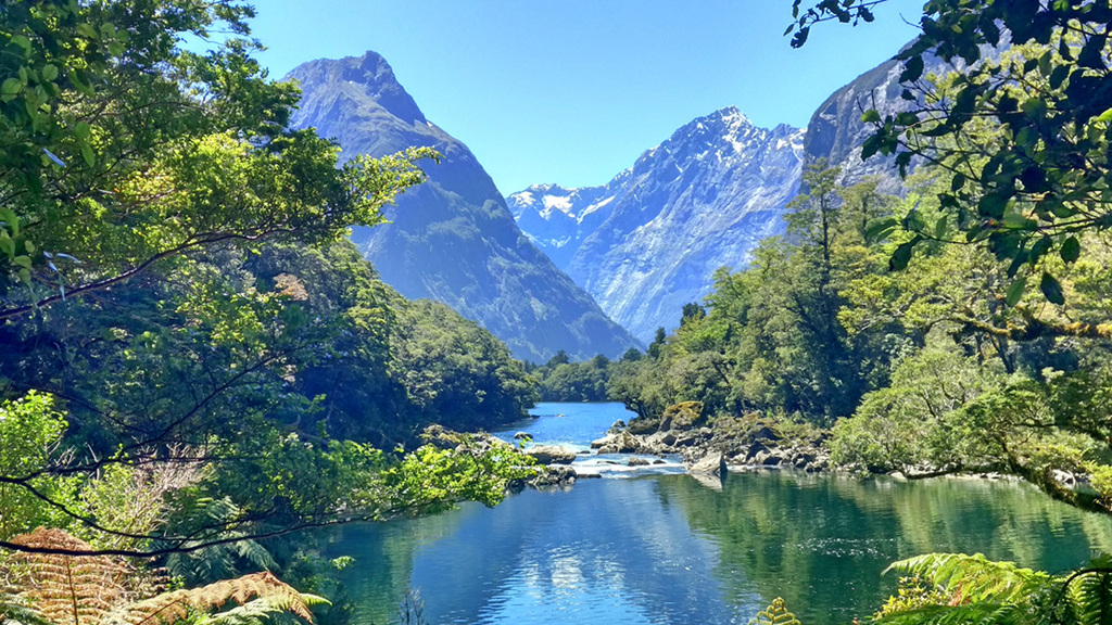 פוטו מקומות מבודדים ניו זילנד Milford Track