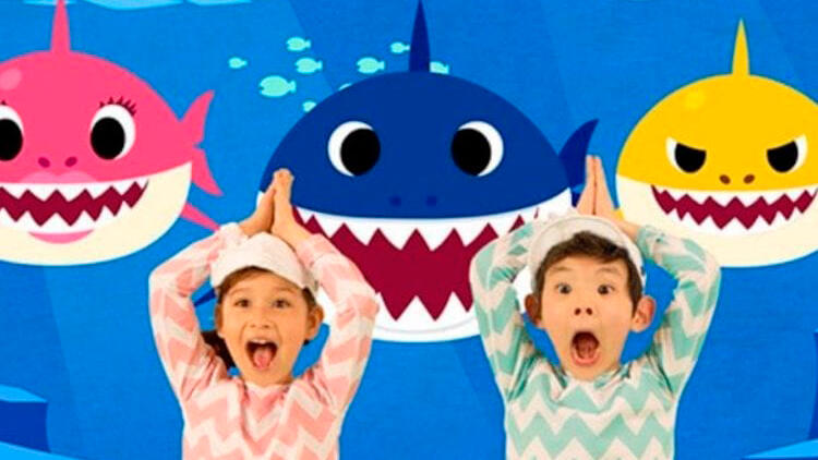 שיר בייבי שארק baby shark  יוטיוב