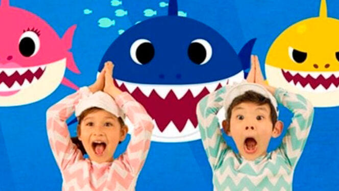 שיר בייבי שארק baby shark  יוטיוב