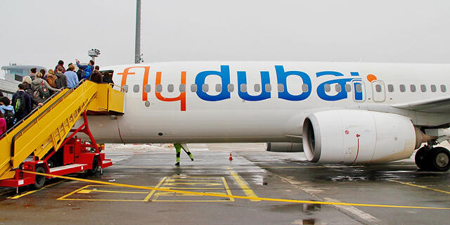 Flydubai. (Photo: Shutterstock) חברת תעופה פליי דובאי Fly Dubai