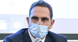 שר הבריאות של קפריסין קונסטנטינוס יואנו קורונה