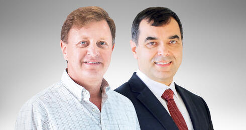 OrCam co-founders Amnon Shashua (right) and Ziv Aviram. 