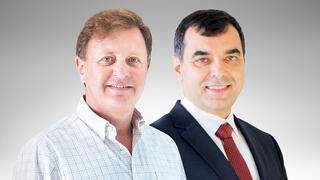 מימין מייסדי מובילאיי ו אורקם אמנון שעשוע ו זיו אבירם