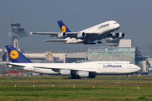 בואינג 747 ואיירבוס A380 , צילום: שאטרסטוק