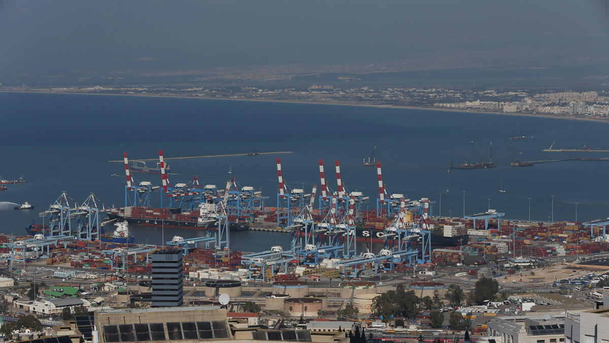 נוף ל נמל חיפה