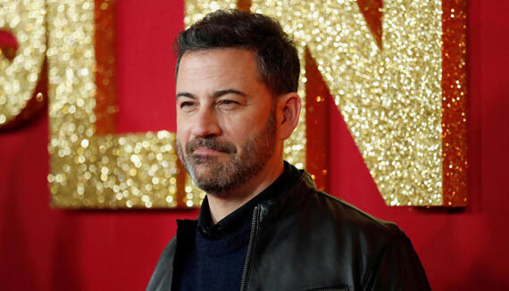 ג'ימי קימל (צילום: רויטרס) ג'ימי קימל מגיש טלוויזיה